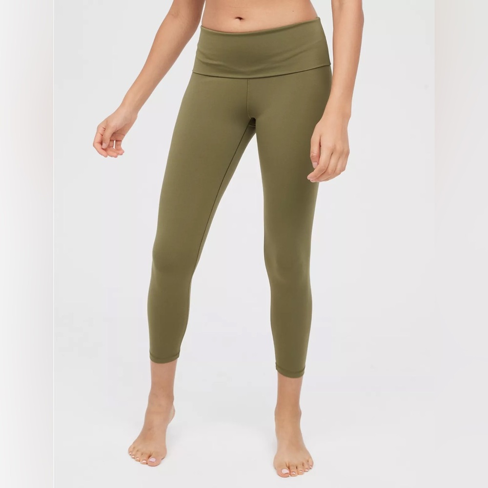 NWT OFFLINE Aerie Real Me Foldover Waist 7/8 Leggings